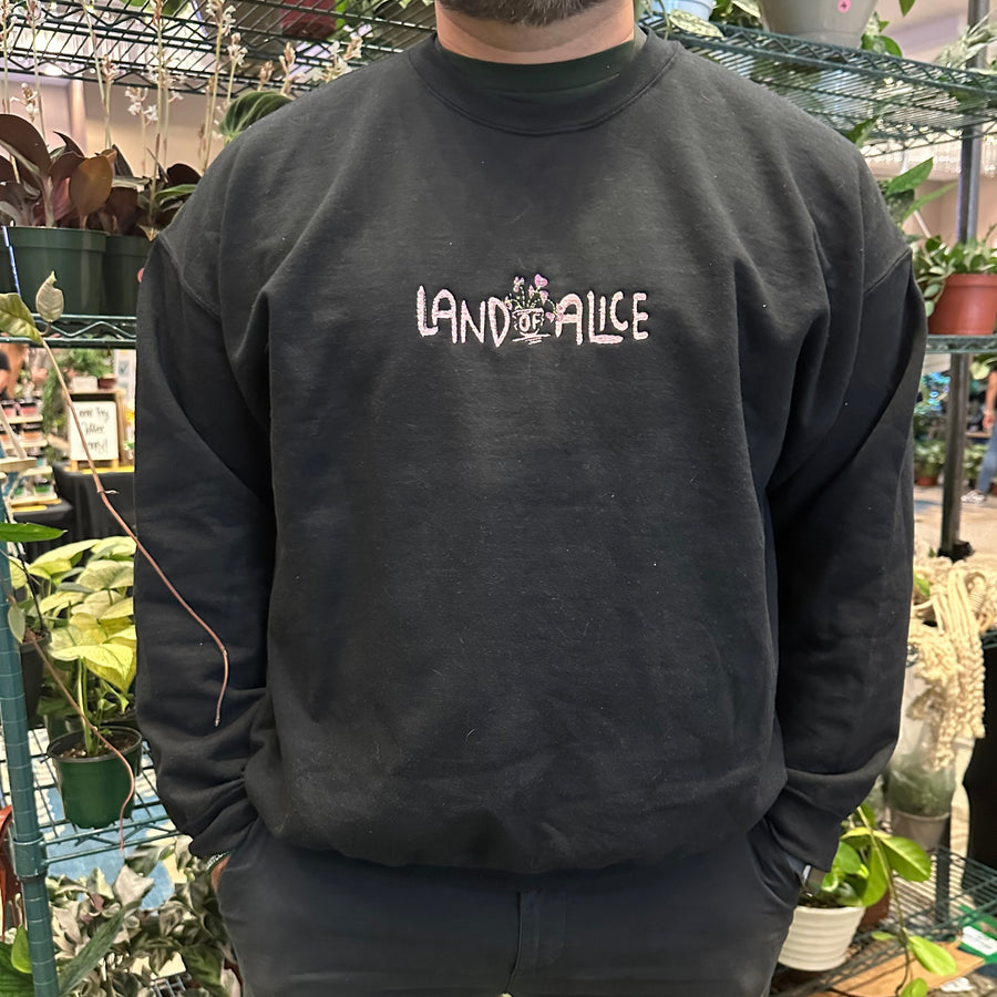 Land of Alice embroidered crewneck